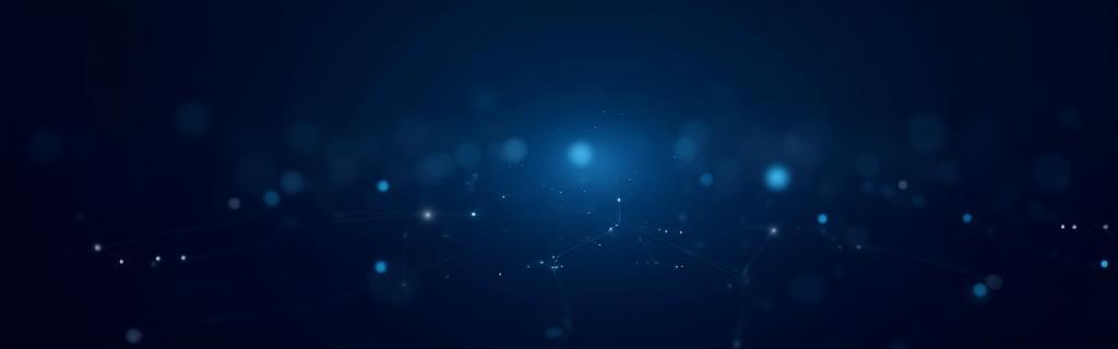 Arrière-plan abstrait de la bannière d'appel à l'action symbolisant la connectivité et l'innovation