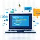 Icône symbolisant le développement web et applicatif sur mesure